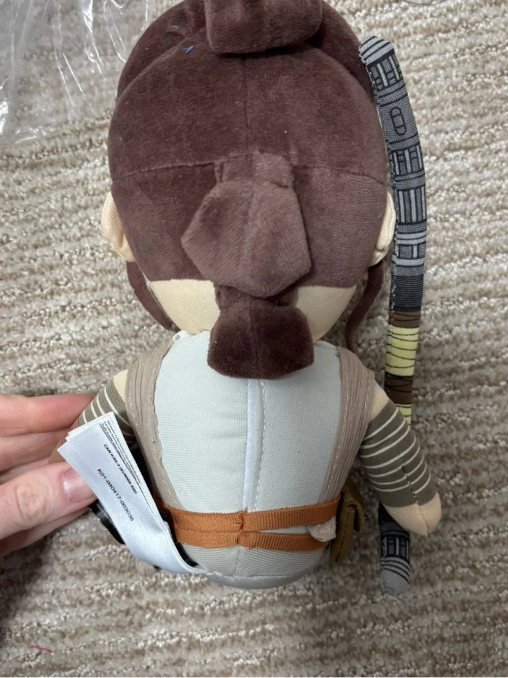 Star Wars Plush Talking Figure - Cream, Brown & Olive Accents